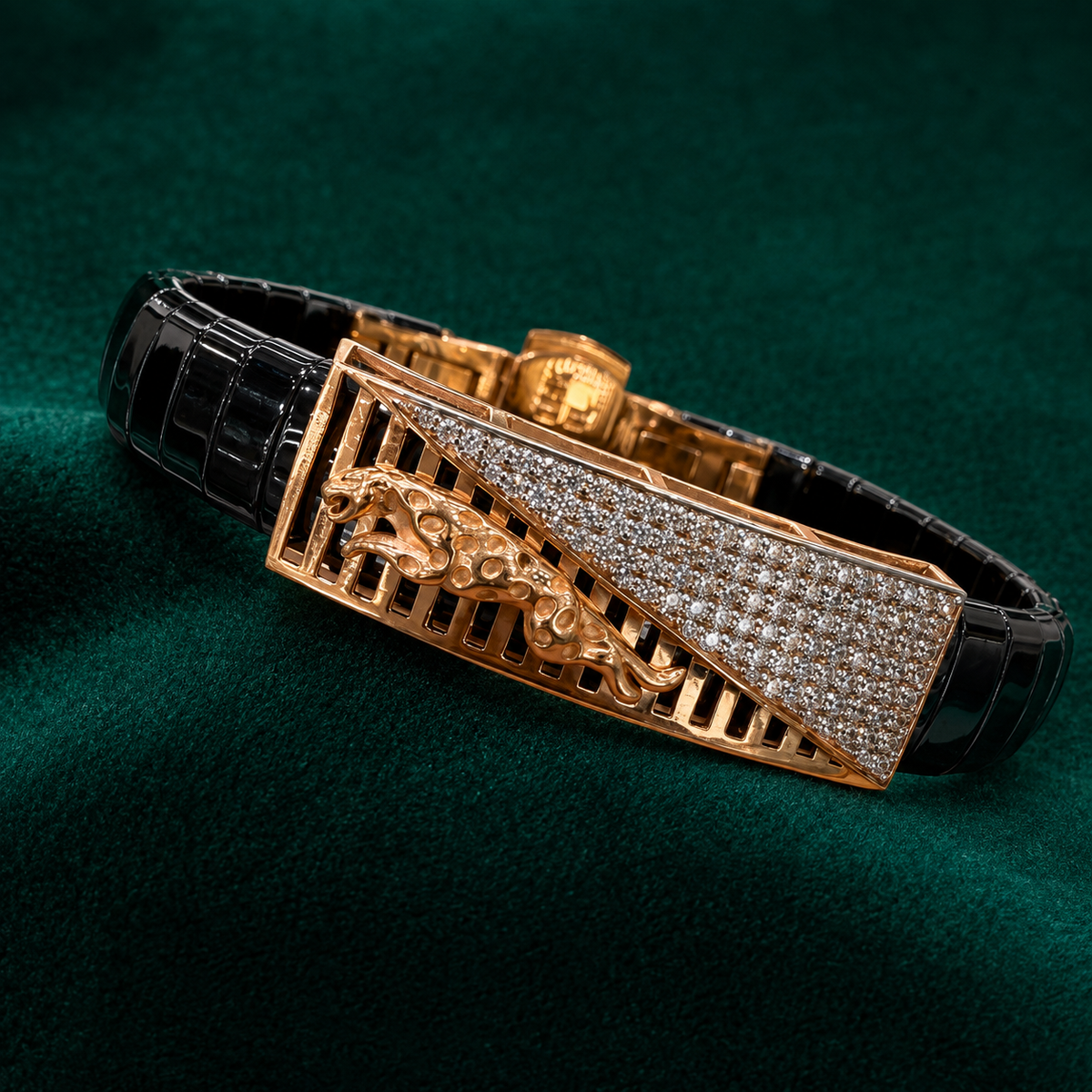 ✨ Panther Crest Bracelet