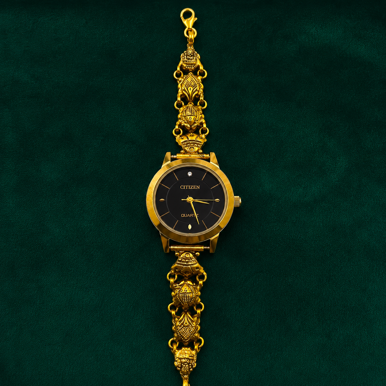 🖤 Heritage Black Dial Watch - 4.500 GM