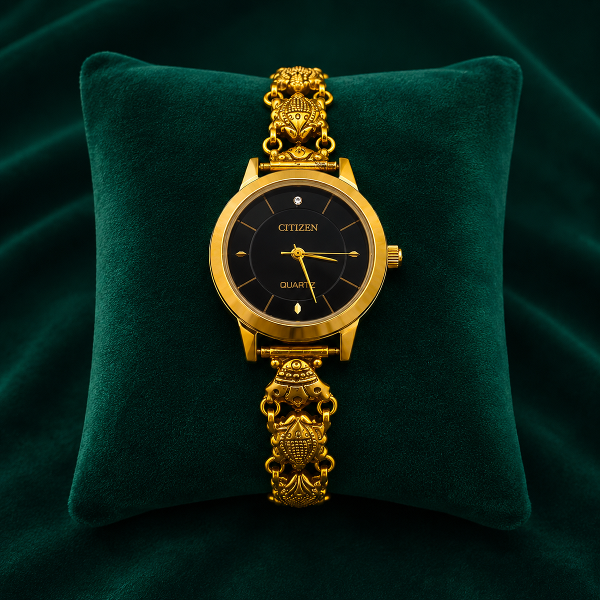 🖤 Heritage Black Dial Watch - 4.500 GM