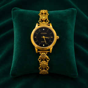 🖤 Heritage Black Dial Watch - 4.500 GM