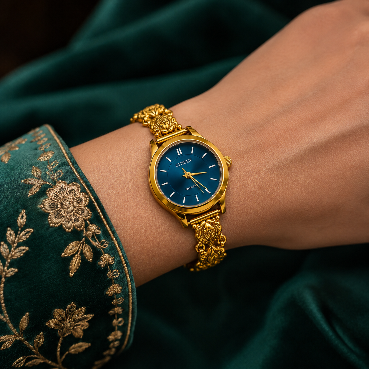 💙 Heritage Blue Dial Watch - 4.500 GM