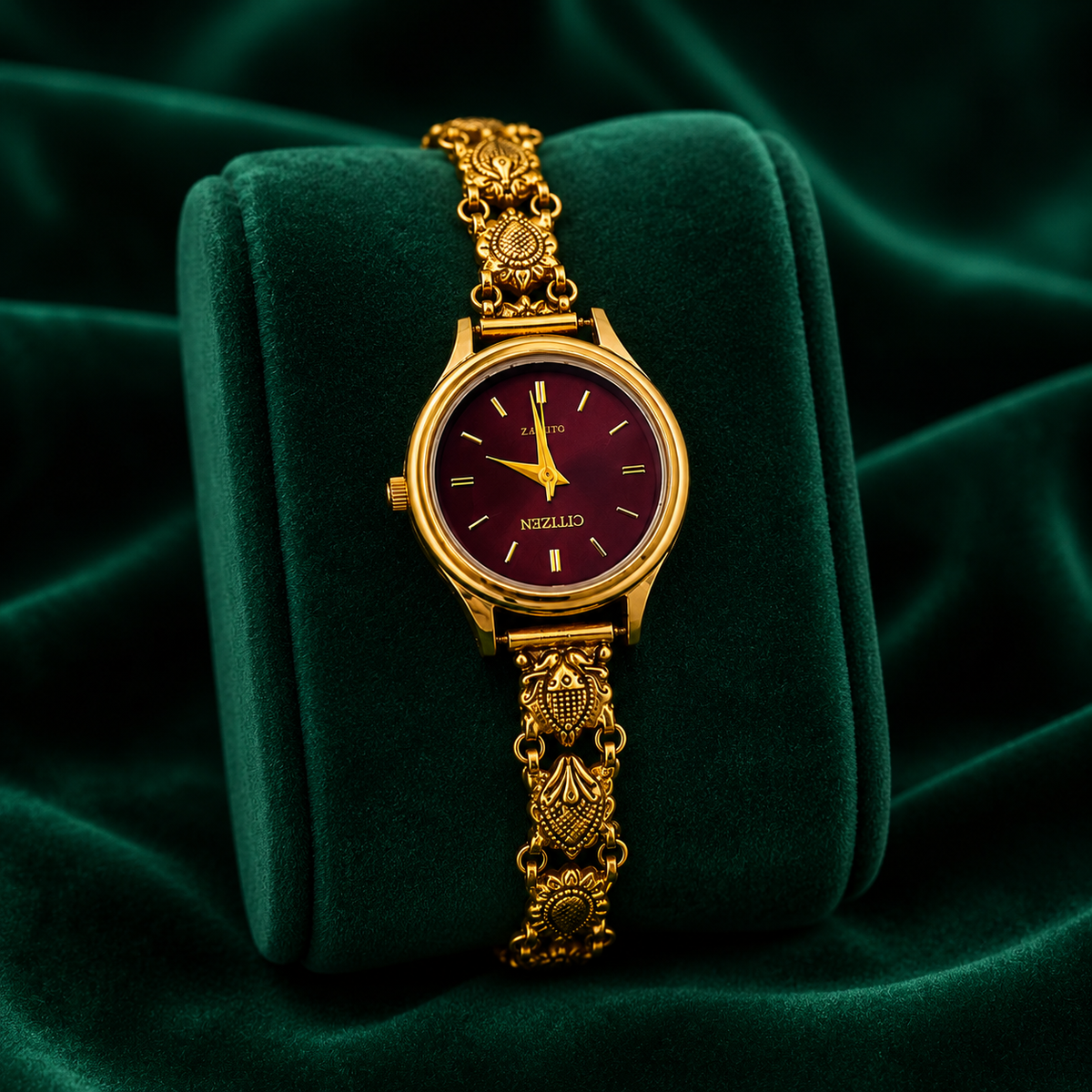 💜 Heritage Purple Dial Watch - 4.500 GM