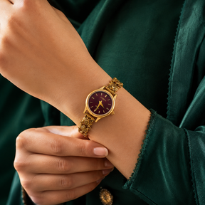 💜 Heritage Purple Dial Watch - 4.500 GM