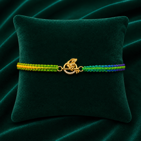 🦚 Peacock Feather Rakhi
