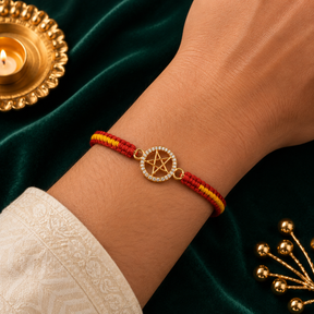 ⭐ Star Circle Rakhi
