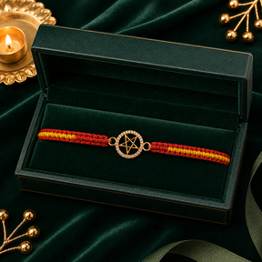 ⭐ Star Circle Rakhi