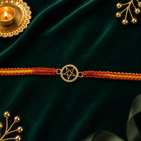 ⭐ Star Circle Rakhi