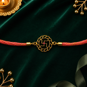 🕉️ Swastik Chakra Rakhi