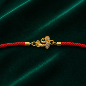 ✨ Om Stone Silver Rakhi