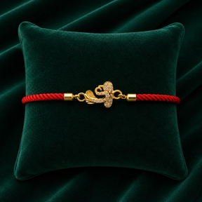 ✨ Om Stone Silver Rakhi