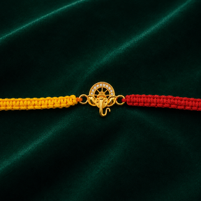🐘 Ganesha SILVER Rakhi