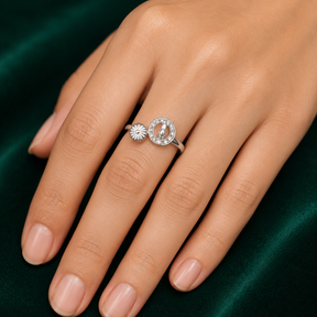 🌼 Aurelia Orbit Ring - 1.420 GM