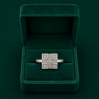 🌼 Quadraluxe Spark Ring - 2.470 GM