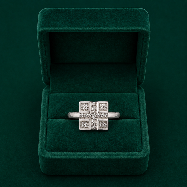 🌼 Quadraluxe Spark Ring - 2.470 GM