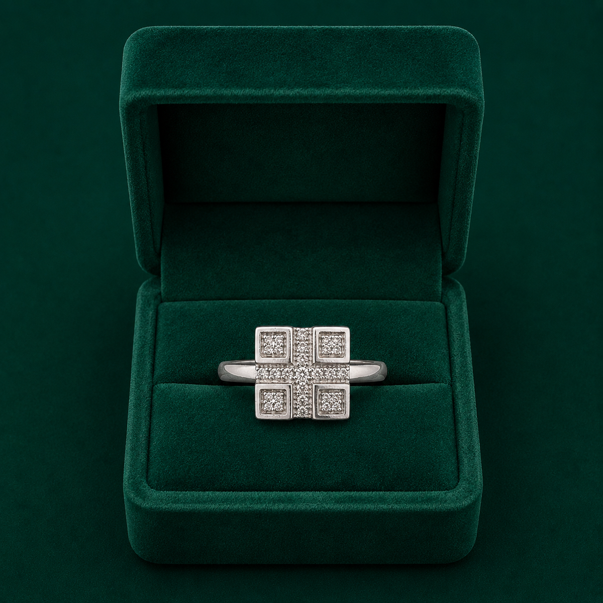 🌼 Quadraluxe Spark Ring - 2.470 GM