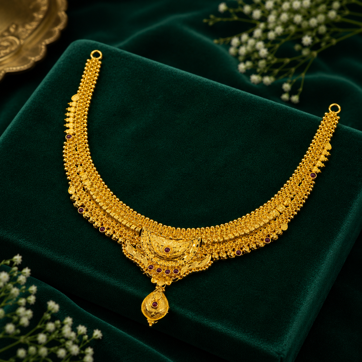 👑 Ratnarekha Necklace - 24.213 GM