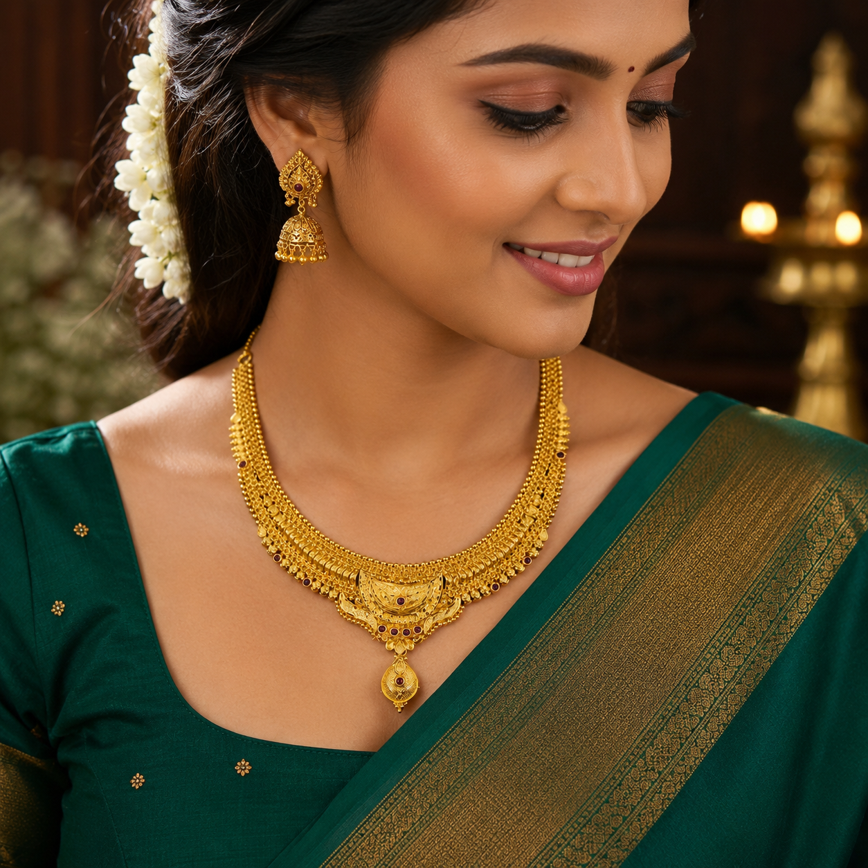 👑 Ratnarekha Necklace - 24.213 GM