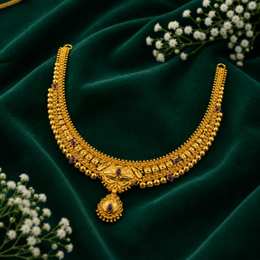 💜 Ratnapallavi Necklace - 22.448 GM