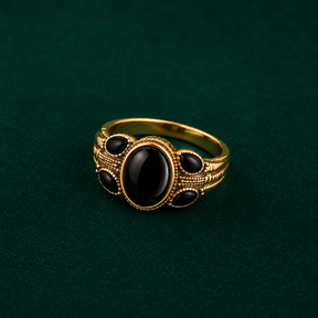 🖤 Obsidienne Regal Ring - 3.470 GM