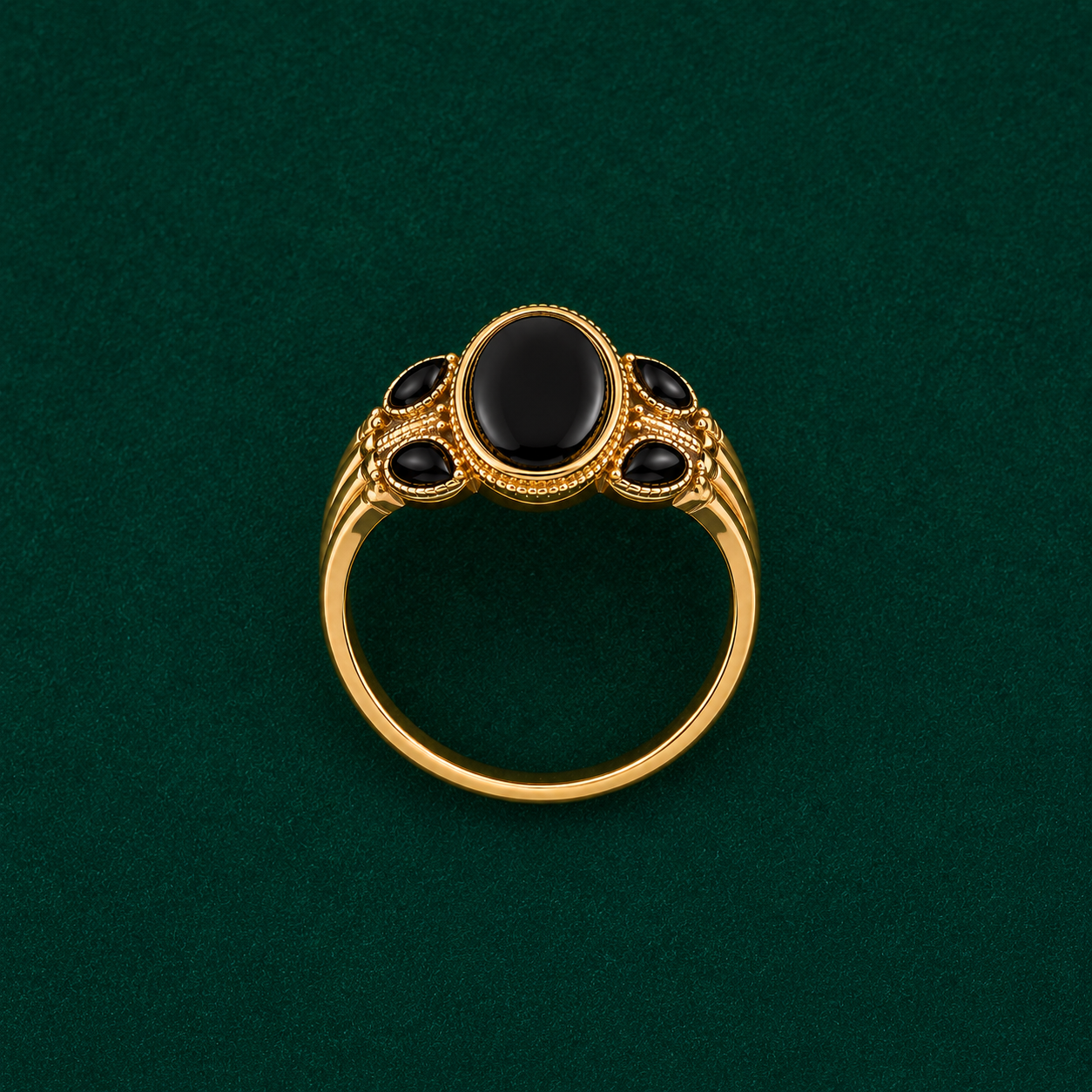 🖤 Obsidienne Regal Ring - 3.470 GM