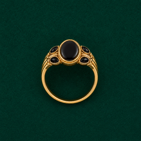 🖤 Obsidienne Regal Ring - 3.470 GM