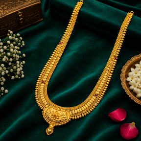 🌺 Ratnapadma Long Hara Necklace - 37.055 GM