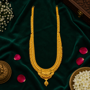 👑 Ratnarekha Long Hara Necklace - 41.662 GM