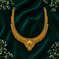 🌿 Pallavarekha Necklace - 22.210 GM