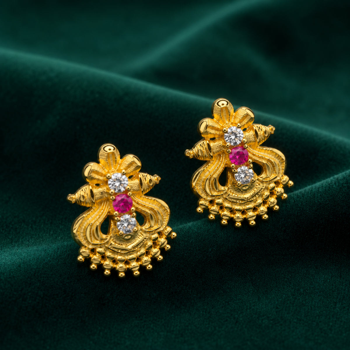 🌸 Pushpashri Studs -4.002 GM
