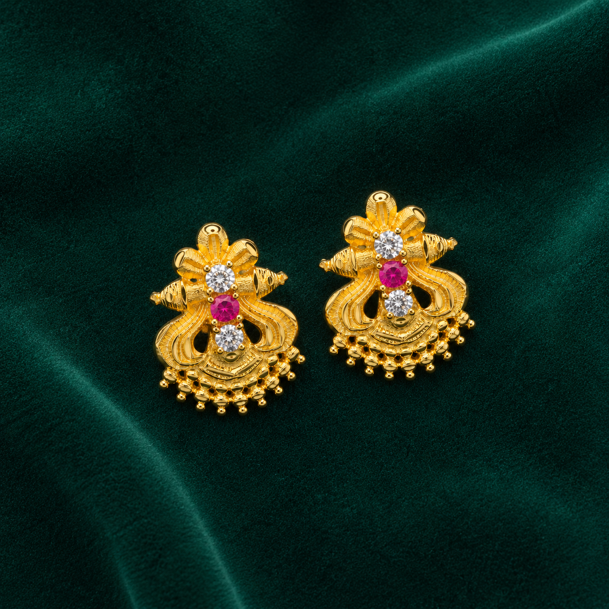 🌸 Pushpashri Studs -4.002 GM