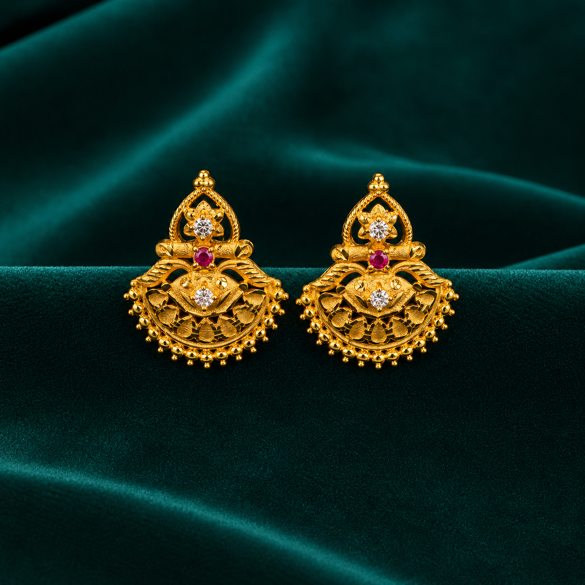 🌺 Padmavalli Studs -4.402 GM
