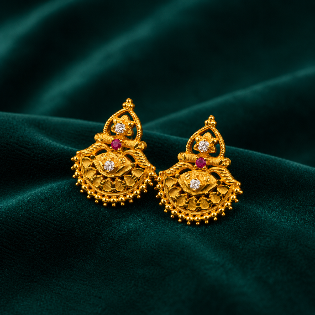 🌺 Padmavalli Studs -4.402 GM
