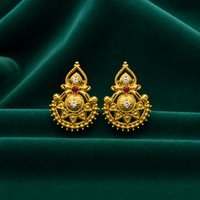 🌸 Vamika Ruby Studs -4.174 GM