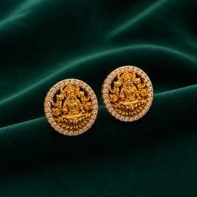 💠 Lakshmi Halo Studs - 5.960 GM