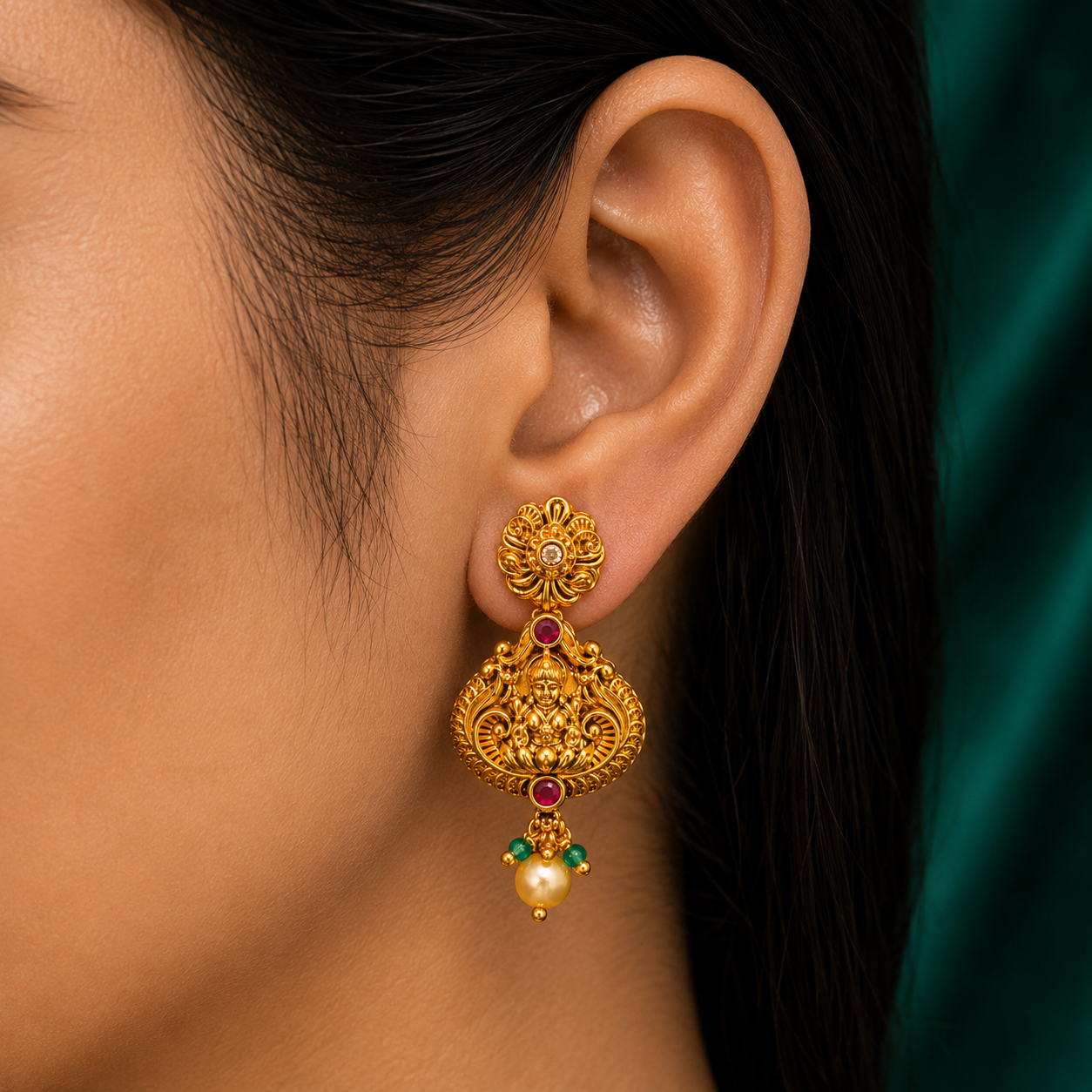 🪷 Lakshmi Pearl Drops - 10.080 GM