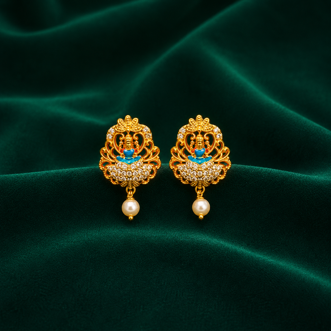🪷 Lakshmi Pearl Drops -4.900 GM