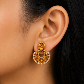 ✨ Ruby CZ Chandbalis - 6.360 GM