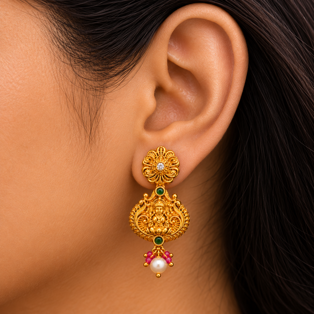 🪷 Lakshmi Pearl Drops - 10.216 GM