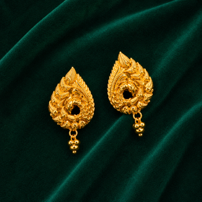 🐉 Dragon Paisley Studs - 7.080 GM