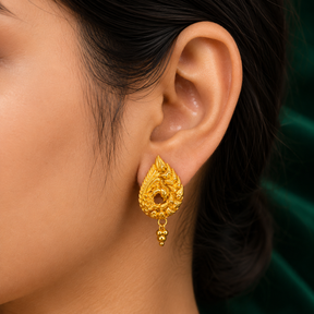 🐉 Dragon Paisley Studs - 7.080 GM