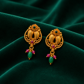 💚 Emerald Paisley Drops - 5.800 GM