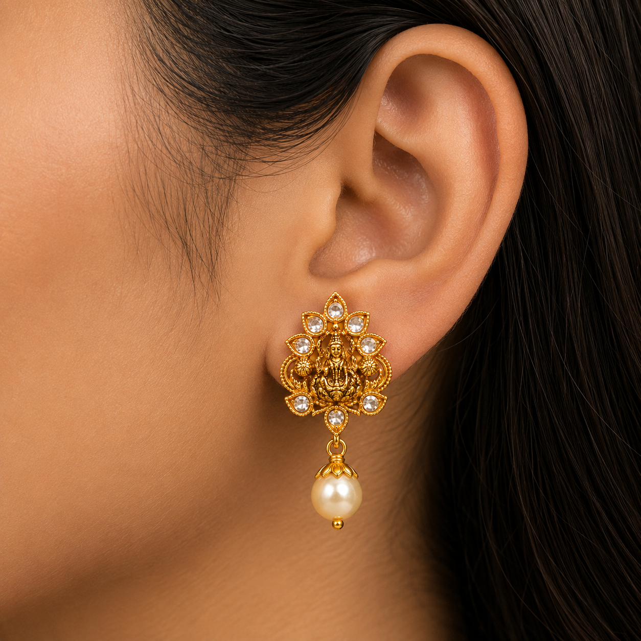 🪷 Lakshmi Pearl Drops - 4.360 GM