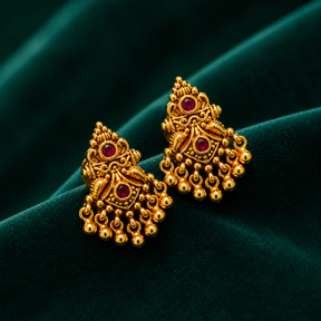 ❤️ Ruby Cascade Studs - 6.690 GM