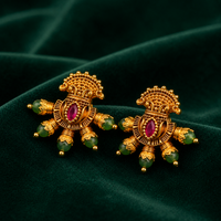 💚 Ruby Green Chandbalis - 6.350 GM