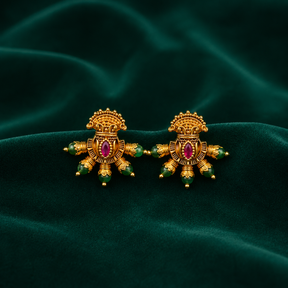 💚 Ruby Green Chandbalis - 6.350 GM