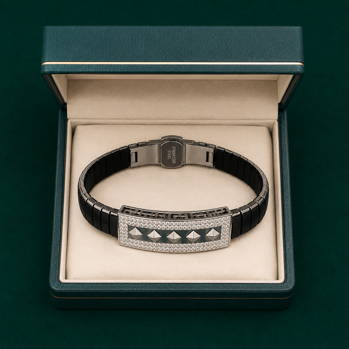 ✨ CZ Pyramid Flex Bracelet - 41.230 GM