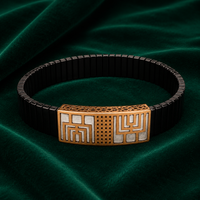 🖤 Geometric Flex Bracelet - 4.670 GM