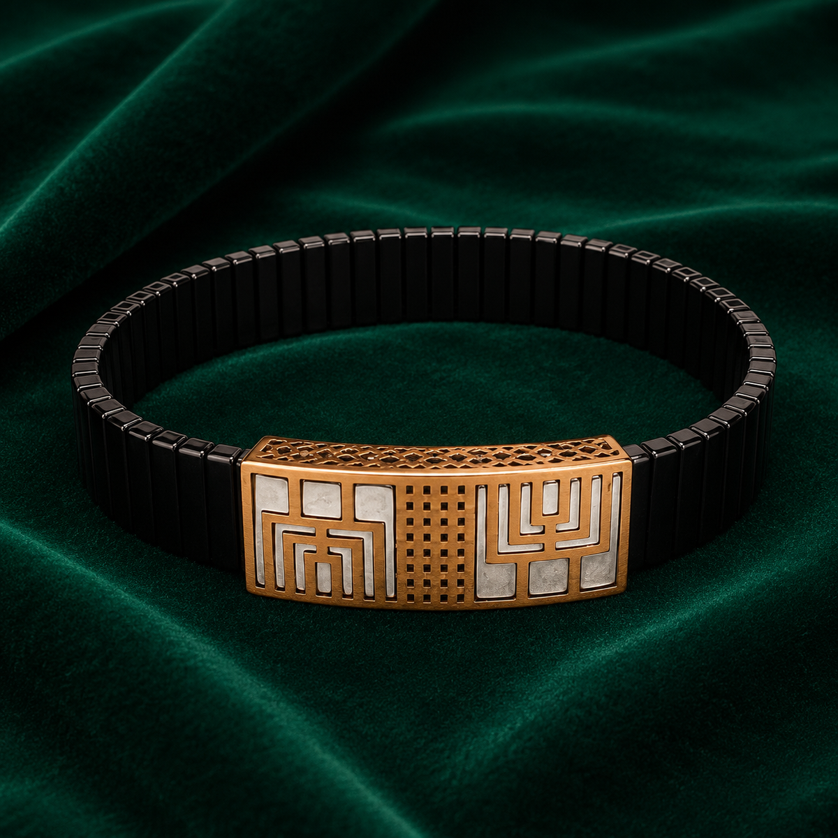🖤 Geometric Flex Bracelet - 4.670 GM