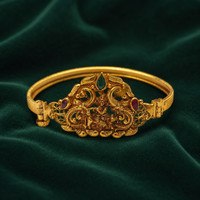 🪷 Lakshmi Peacock Kada - 14.200 GM