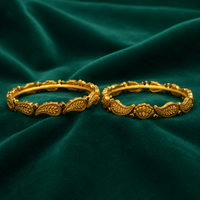 🌿 Paisley Heritage Bangles - 20.650 GM